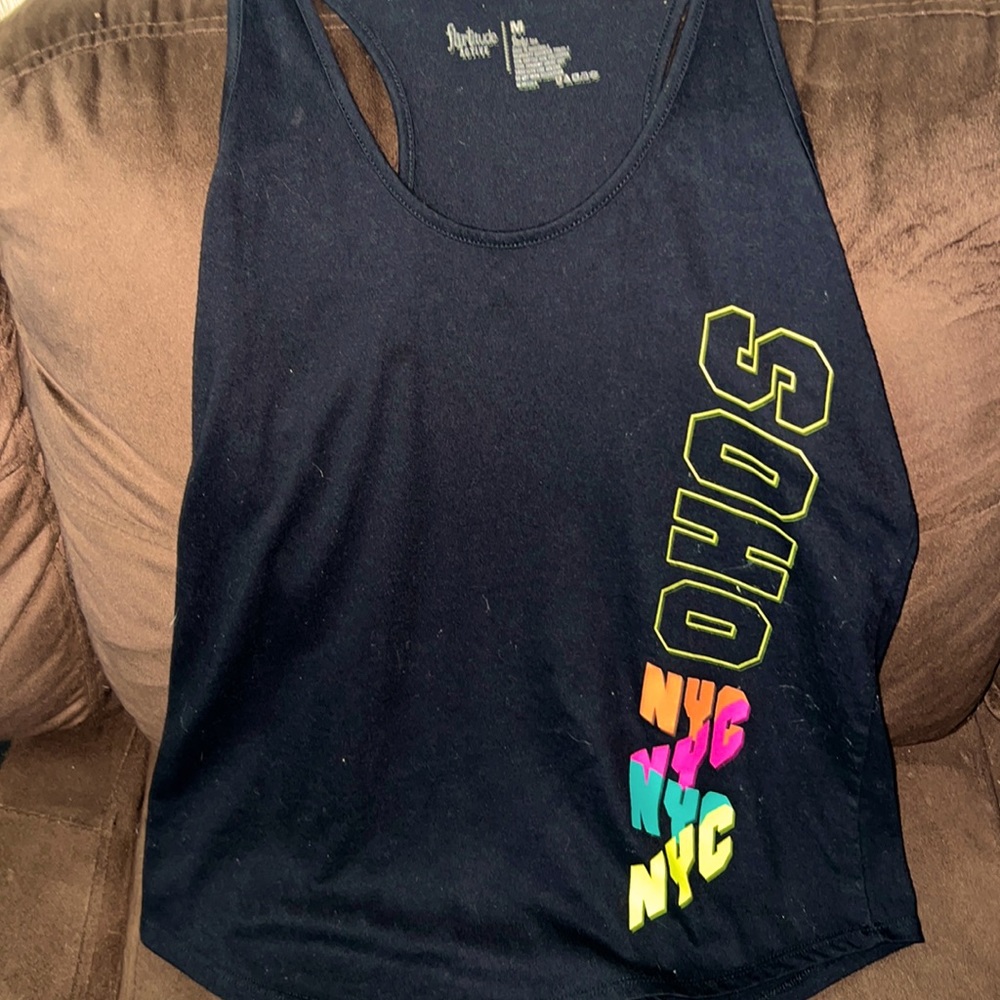 Flirtitude Active black tee shirt